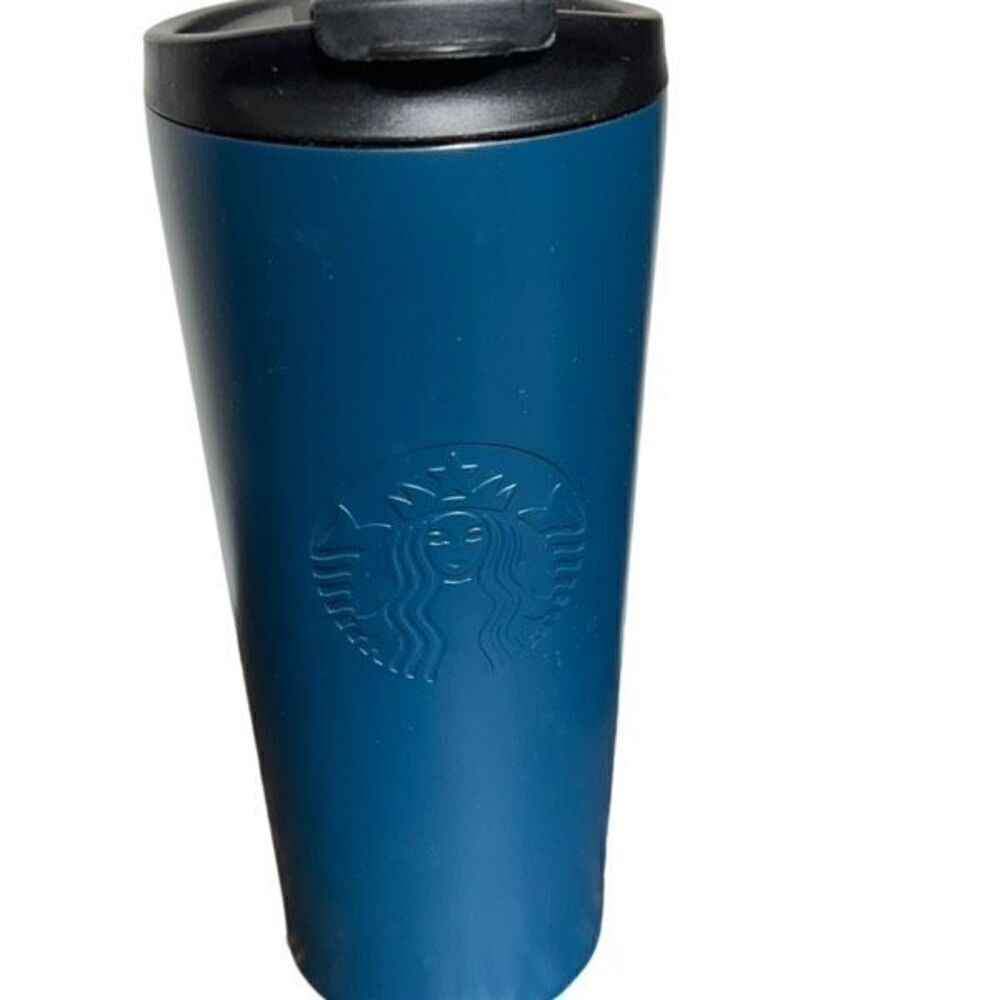Starbucks 2020 Reserve Matte Teal Blue Stainless Steel 16oz Tumbler with Lid
